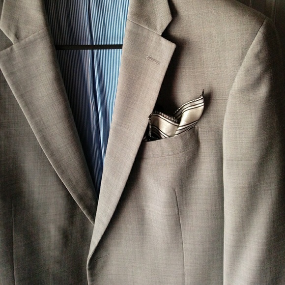 Mens pocket square - Picture 2 of 2